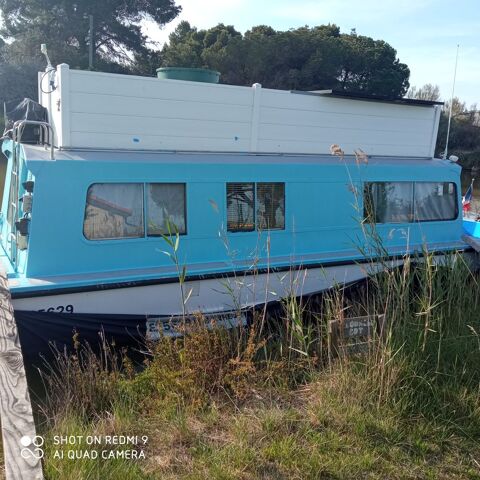 Bateaux &agrave; moteur Bateau fluvial 1983 occasion Marseillan Plage 34340