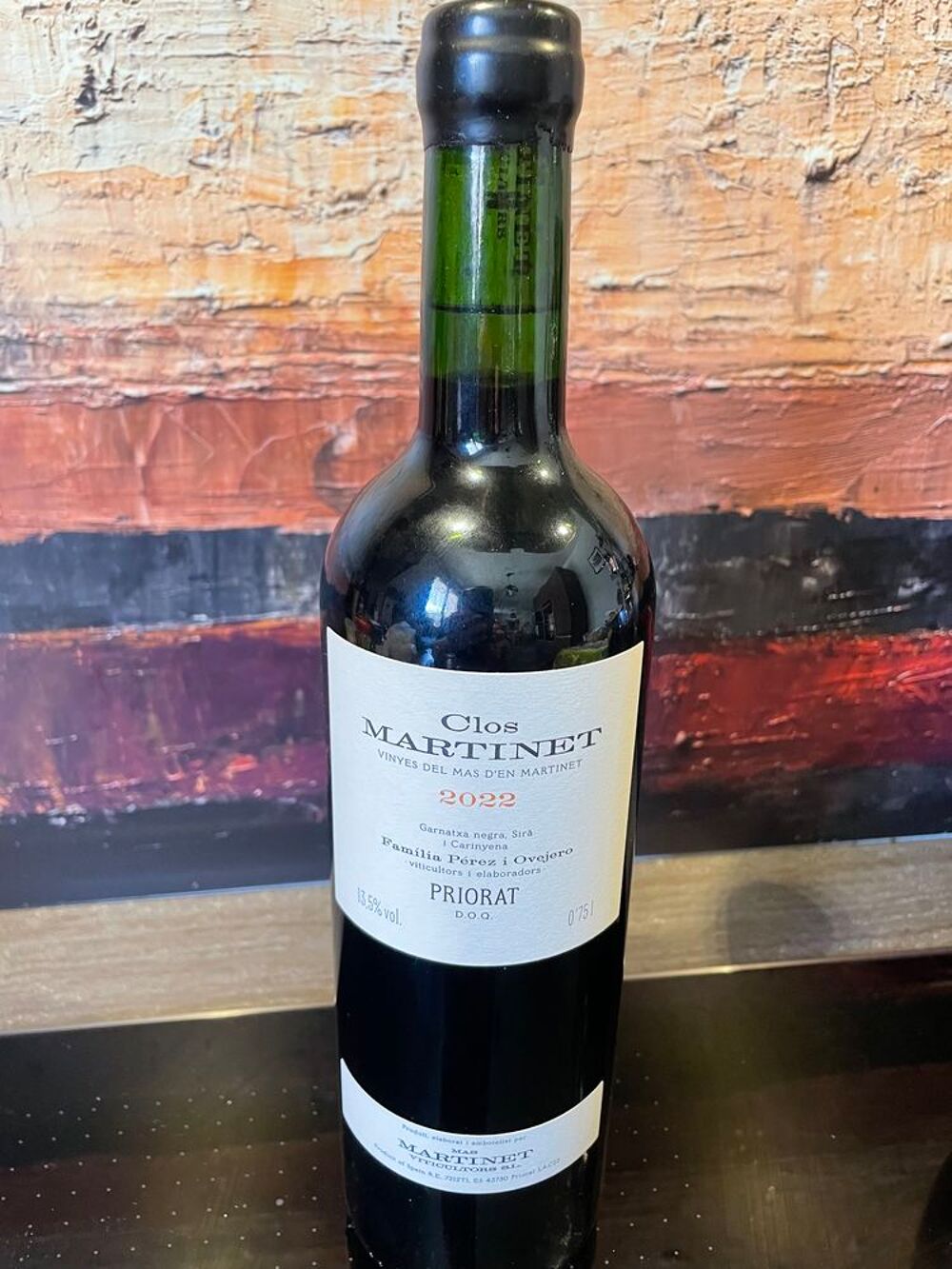 1 Bt CLOS MARTINET Priorat 2022 96pk Cuisine