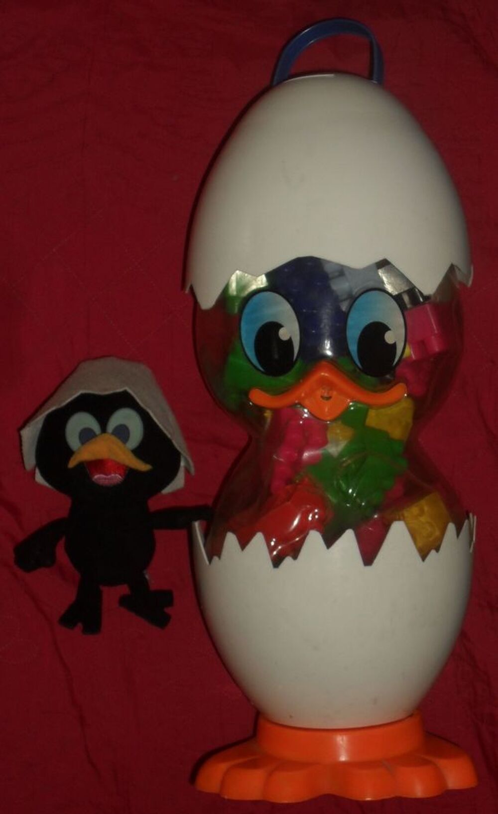 Grande figurine CALIM&Eacute;RO remplie de gros Legos et peluche Jeux / jouets