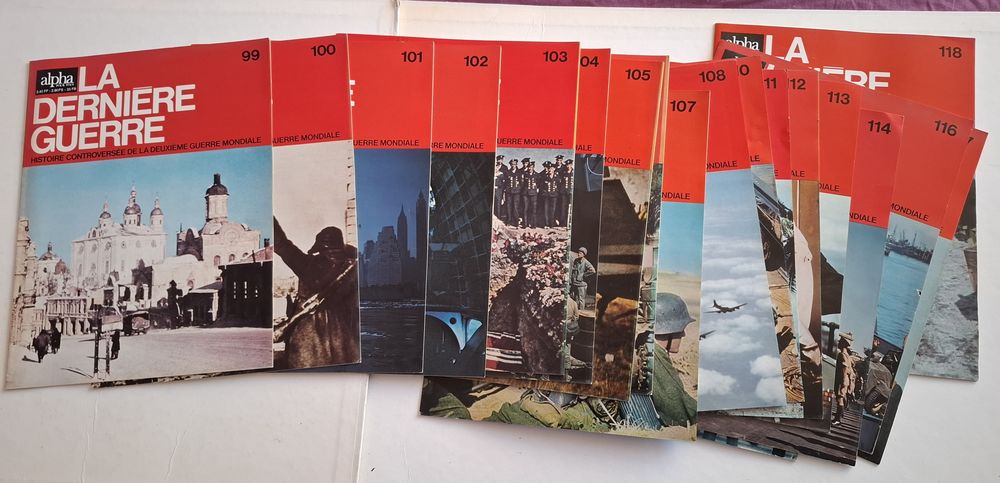 magazines alpha la derni&egrave;re guerre 1975 Livres et BD