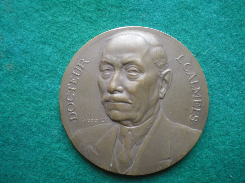 M&eacute;daille du Docteur L.Calmels - Conseiller Municipal. 