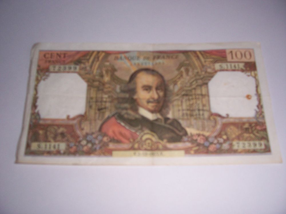 billet de 100 francs 