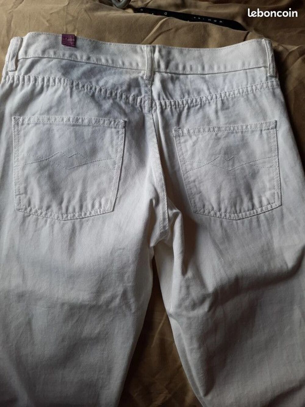 jeans blanc 
Marque Jules
Straight
Vêtements