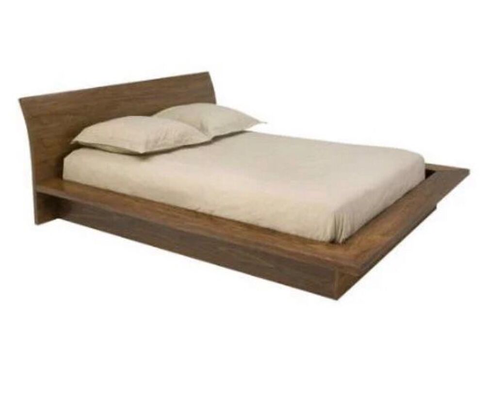 Lit Walnut new 140x200 Meubles