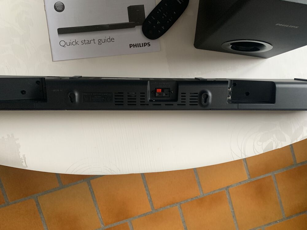 Barre de son PHILIPS HTL2160/12 Audio et hifi