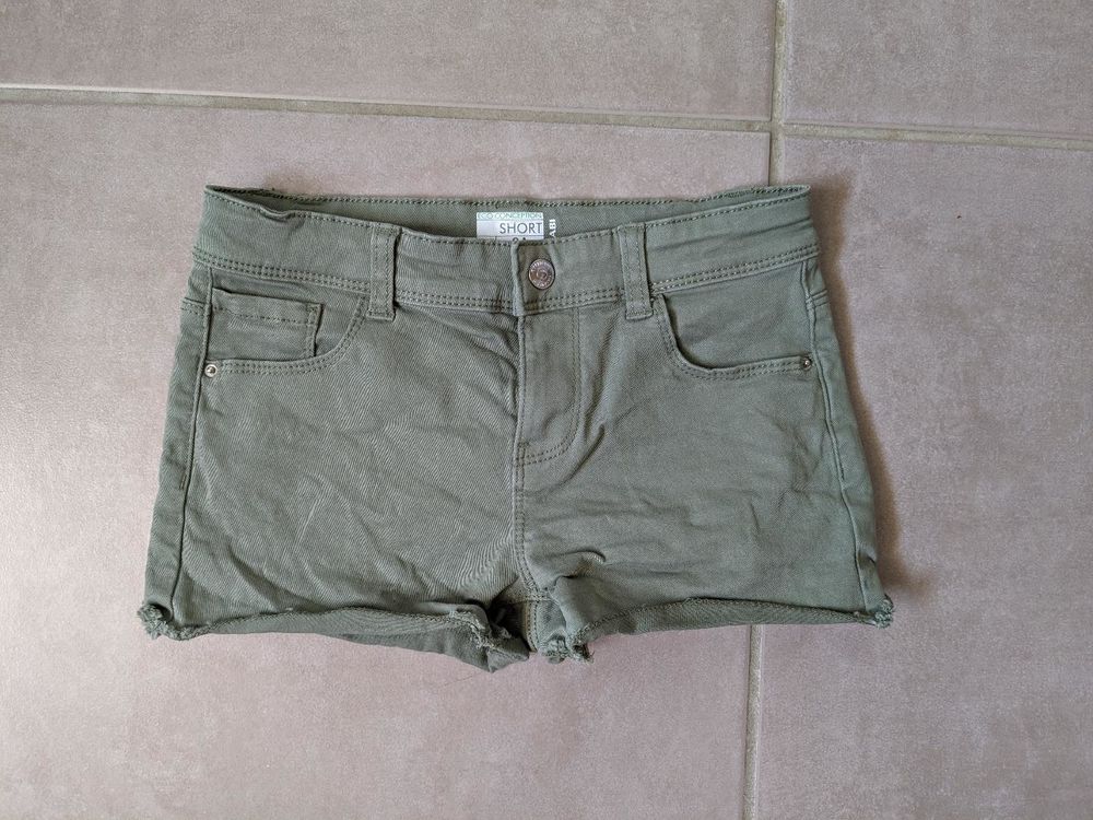 Short &eacute;t&eacute; kaki fille 8 ans Vtements enfants