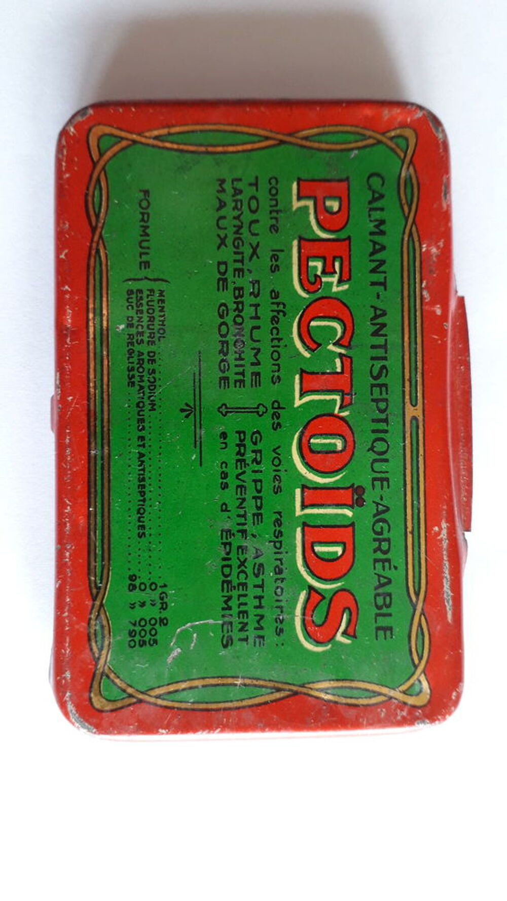 Bo&icirc;te ancienne PECTOIDS
