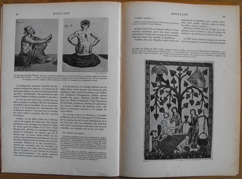 REVUE AESCULAPE N&deg; 1 JANVIER 1937 Livres et BD