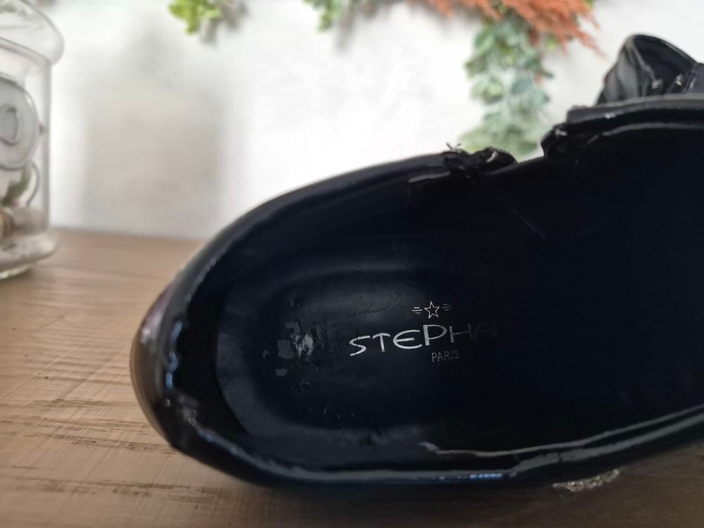 Bottines noire talon Chaussures