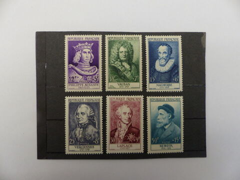 SERIE  1027 / 1032  NEUVE *  COTE  90 � 15 Le Havre (76)