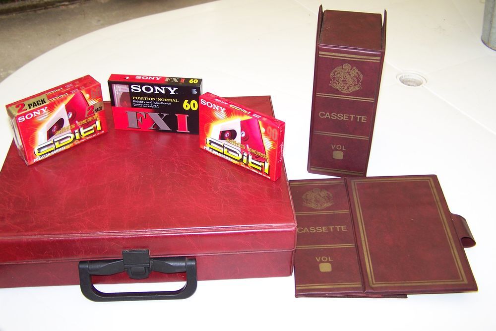CLASSEUR ET CASSETTES AUDIO Audio et hifi