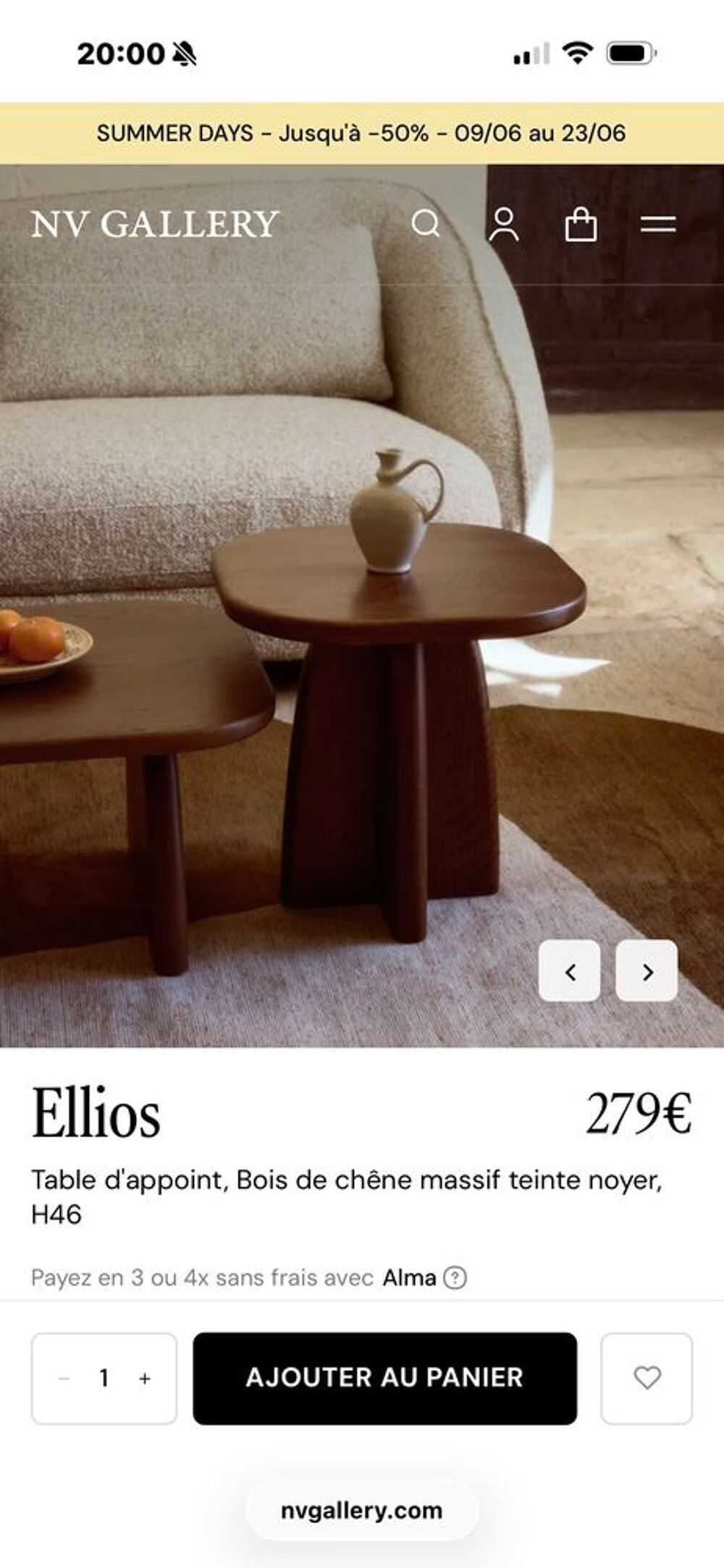 table d'appoint Meubles