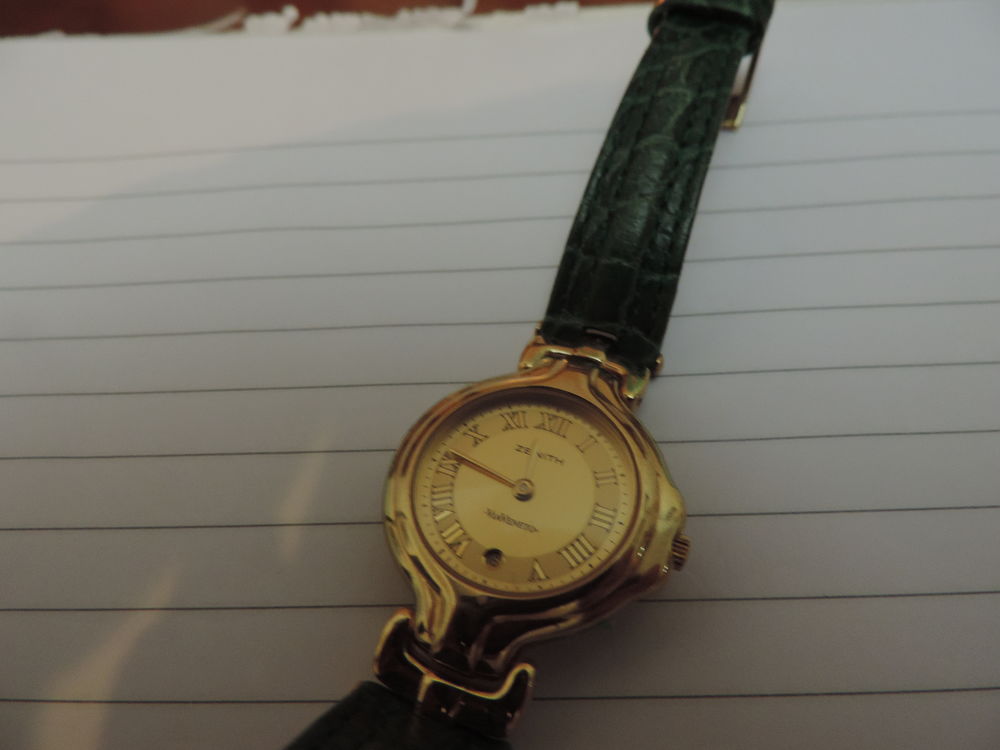 TRES BELLE MONTRE ZENITH - VIAVENETO - PLAQUE OR. Bijoux et montres