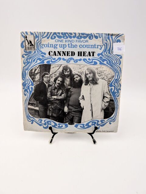 Vinyle 45 tours Canned Heat : One Kind Favor Going up the... 8 Vulbens (74)