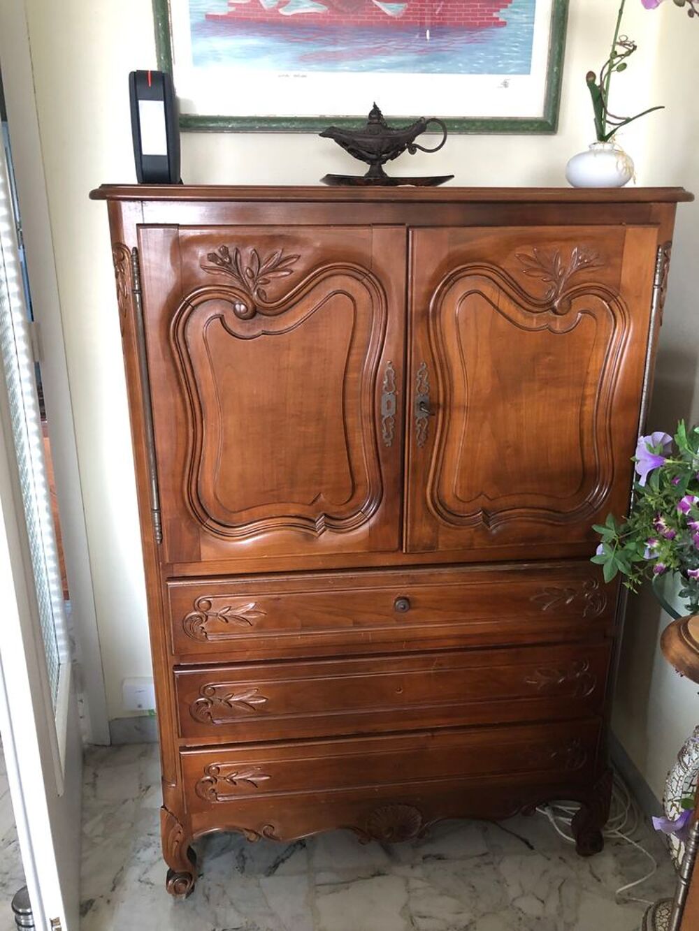 Buffet en ch&ecirc;ne, vitrine en ch&ecirc;ne et meuble TV en ch&ecirc;ne Meubles