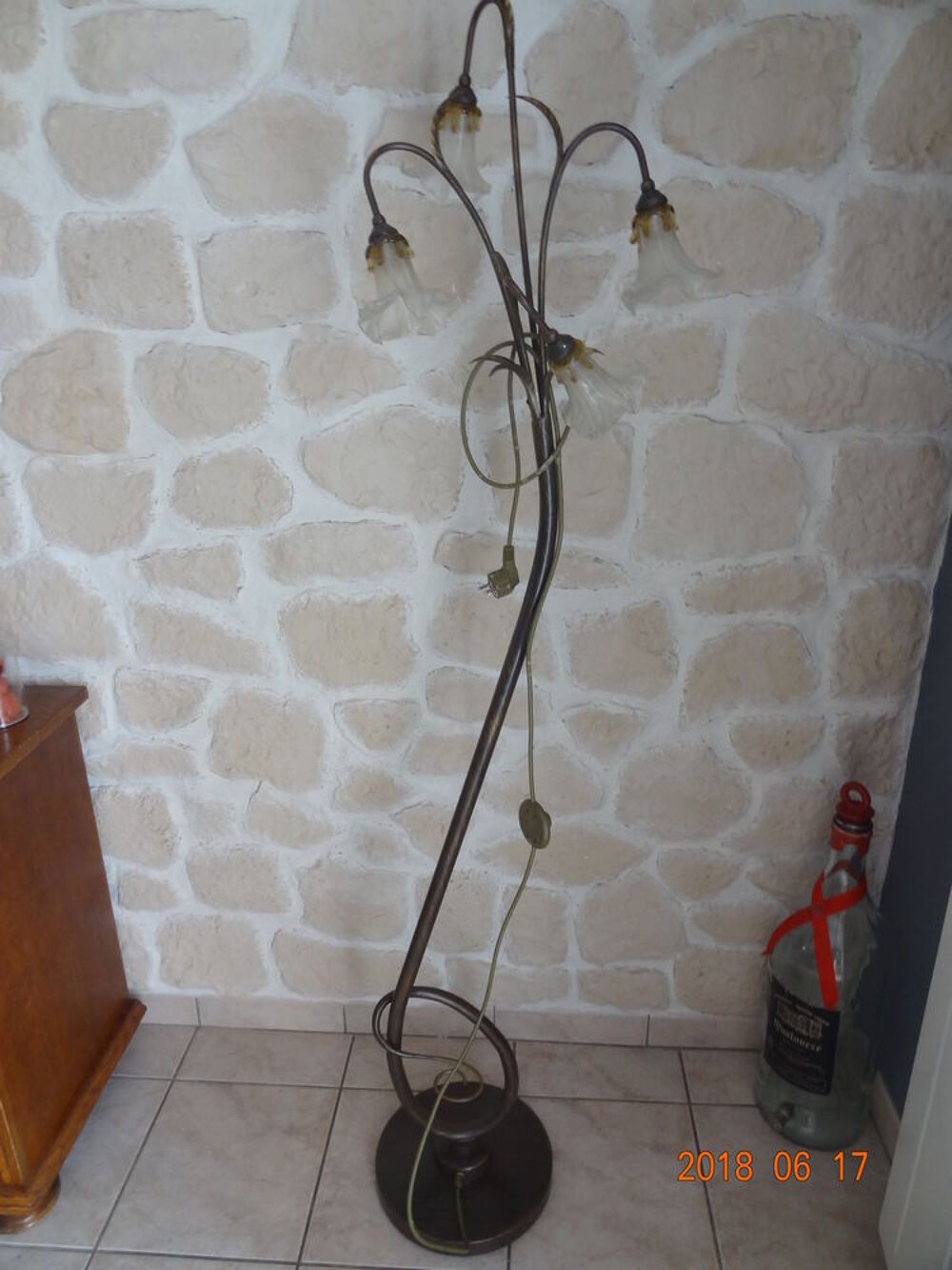 lampadaire rustique Décoration