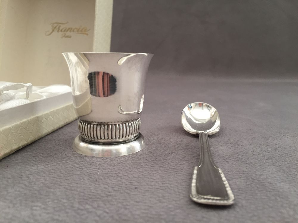 COFFRET ORF&Egrave;VRERIE FRANCIA PARIS NAISSANCE BAPT&Ecirc;ME ARGENT Bijoux et montres