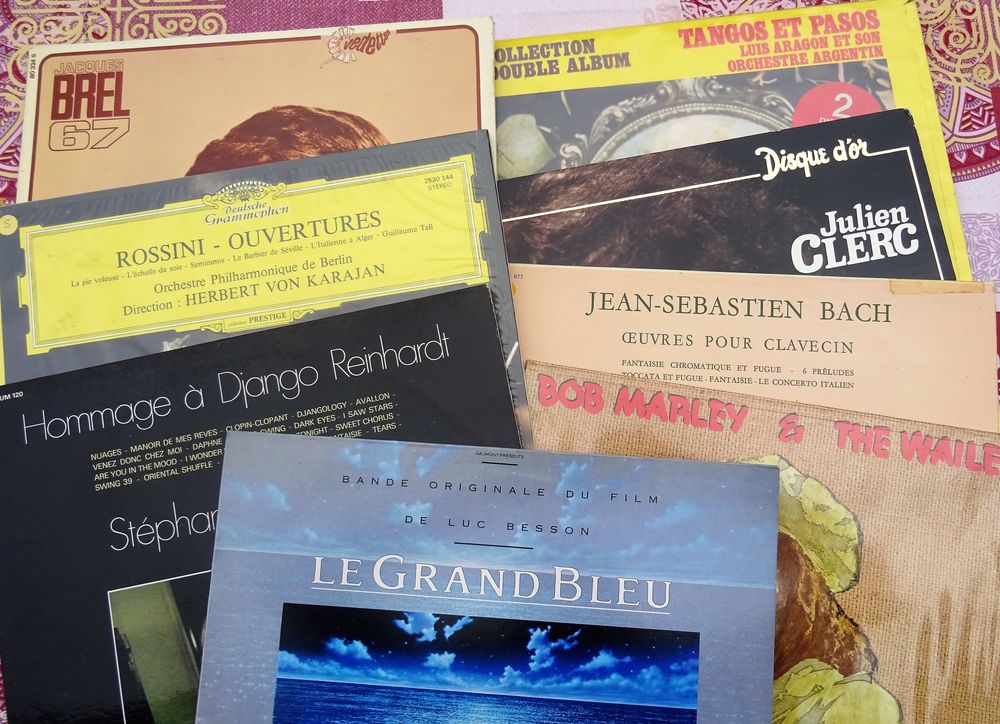 33 T. TB &eacute;tat CD et vinyles