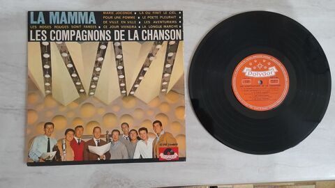 LES COMPAGNONS DE LA CHANSON, vinyle 33 tours 3 �ragny (95)