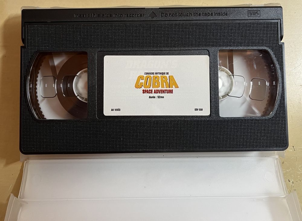 "Cobra / Space Adventure" [VHS] - Remasteris&eacute; DVD et blu-ray