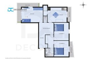Vente Appartement EVIAN T3 STADE VUE LAC Evian les bains
