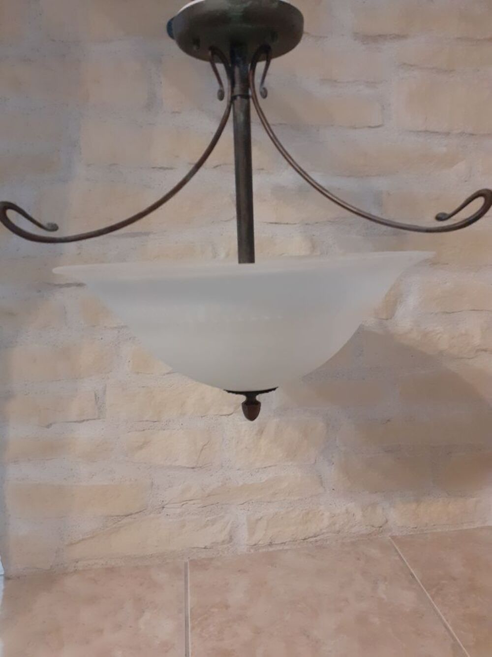 Lustre / Suspension Vasque... pour salon et/ou salle &agrave; mange Décoration