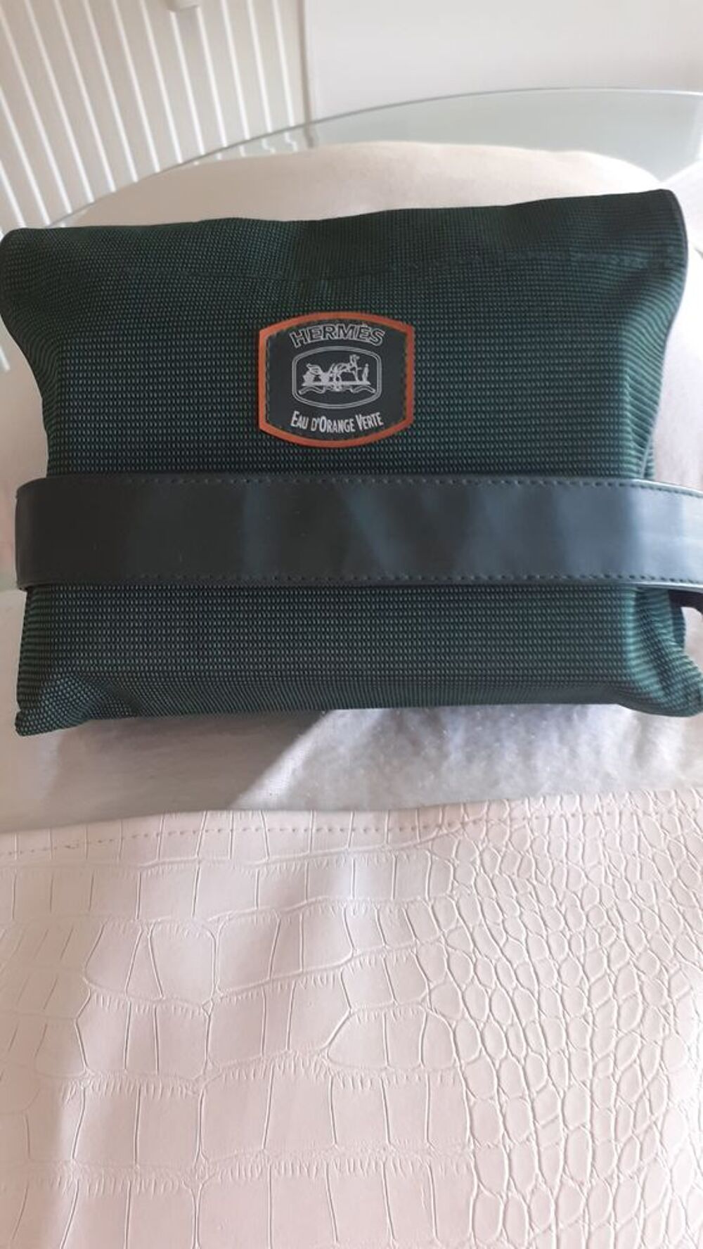 TROUSSE DE TOILETTE "HERM&Egrave;S" NEUVE Maroquinerie