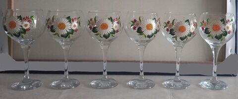 6 VERRES A VIN  BOURGOGNE ROUGE 30 Dijon (21)