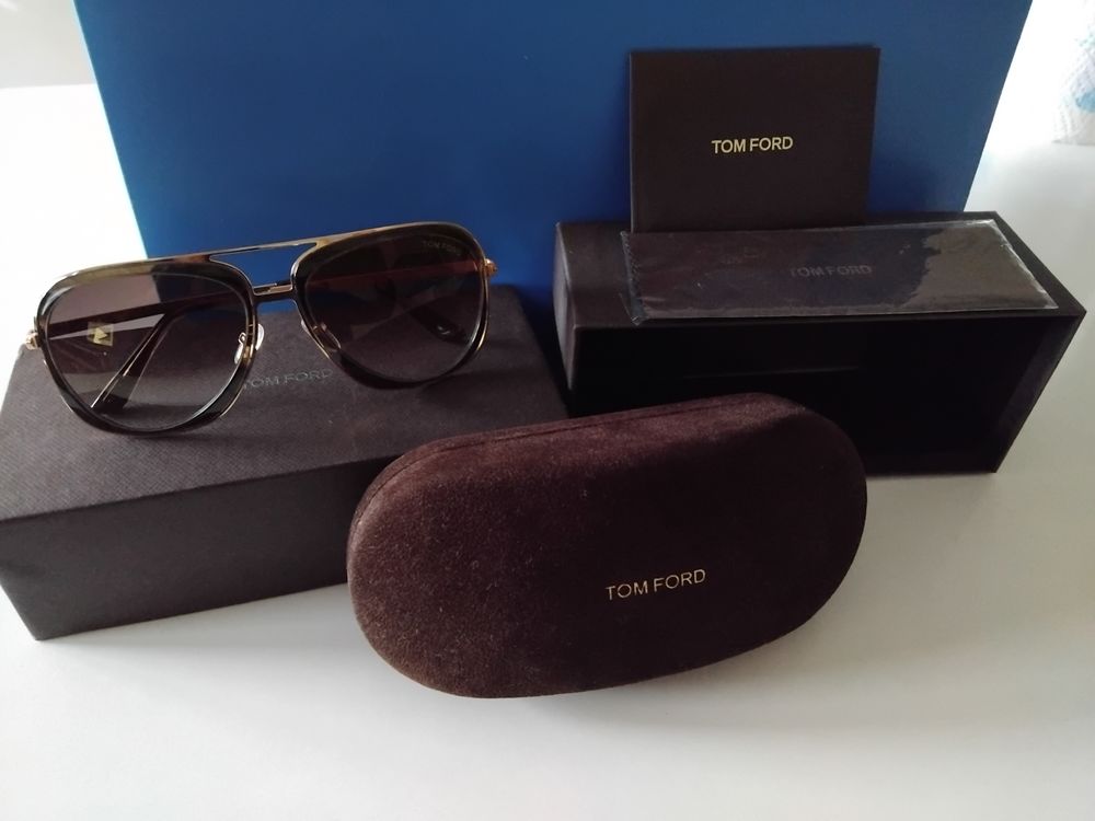 Lunettes de soleil homme TOM FORD Maroquinerie