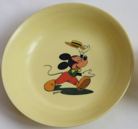 Assiette enfant mlamine Annecy MICKEY 1960  12 Issy-les-Moulineaux (92)