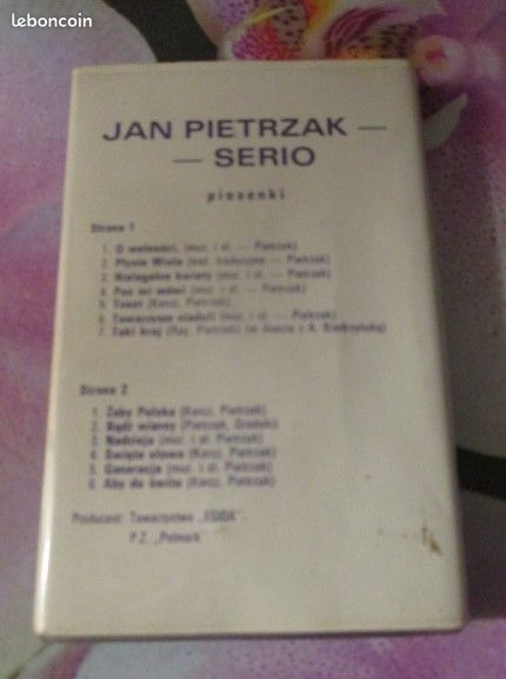 Cassette audio Jan Pietrza CD et vinyles