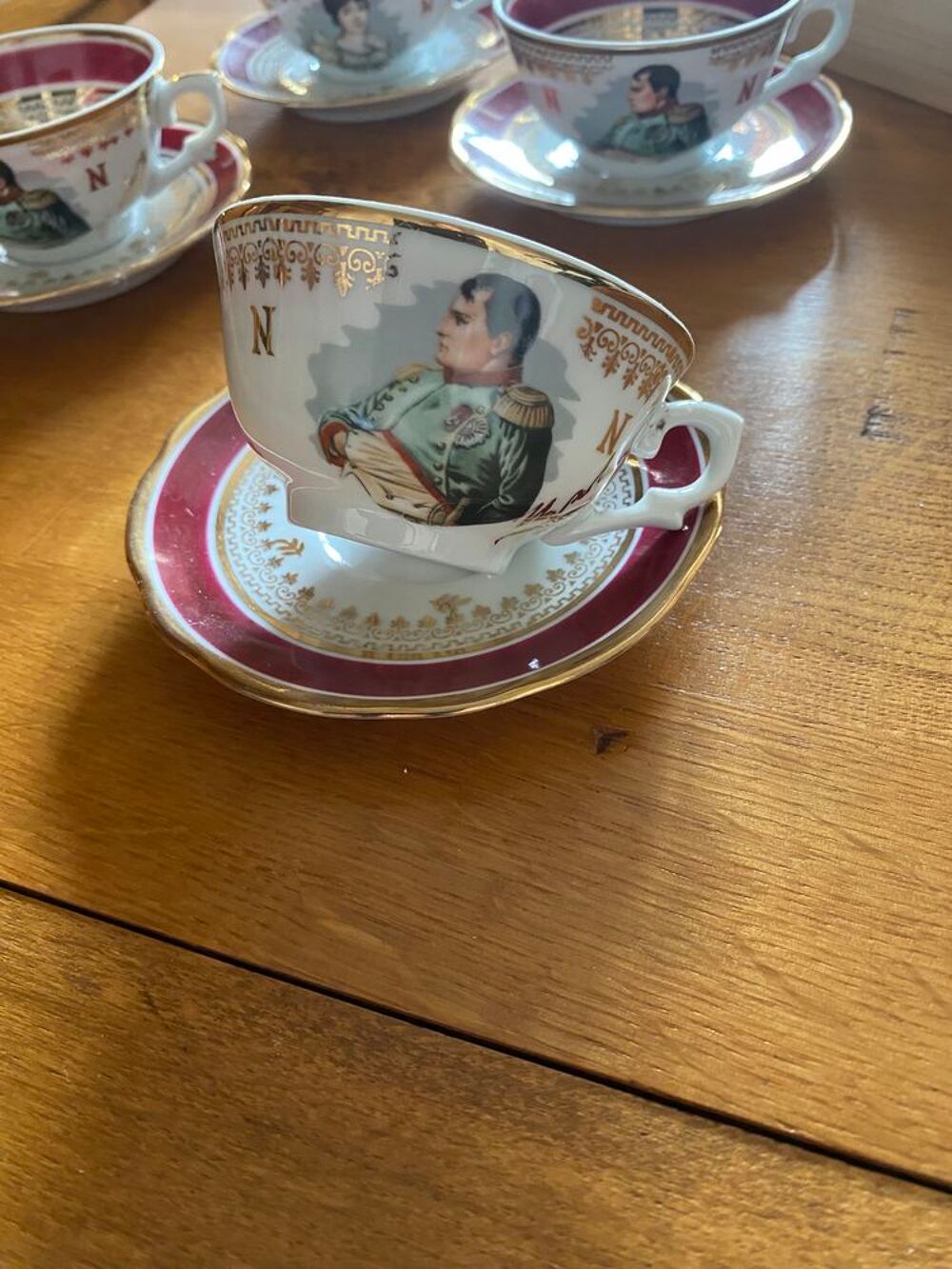 PIECE UNIQUE : SERVICE A THE CAFE NAPOLEON BONAPARTE 