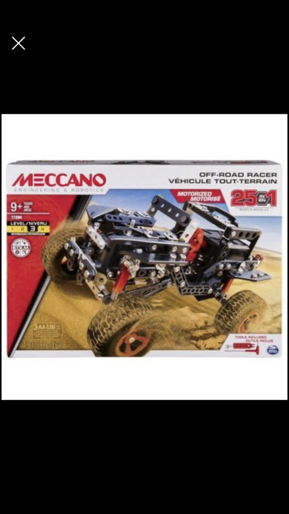 Meccano V&eacute;hicule tout-terrain Jeux / jouets