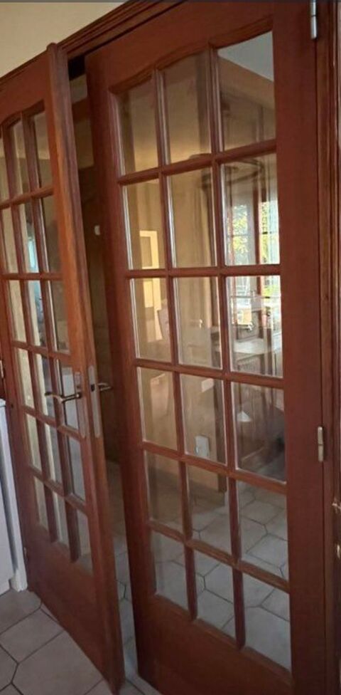 porte fen�tre int�rieure bois exotique 380 Duclair (76)