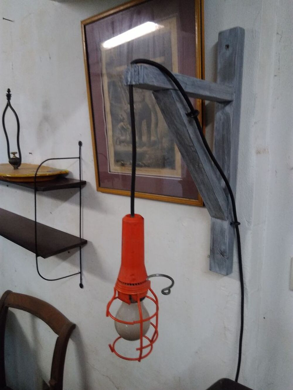 Lampe vintage industriel Meubles