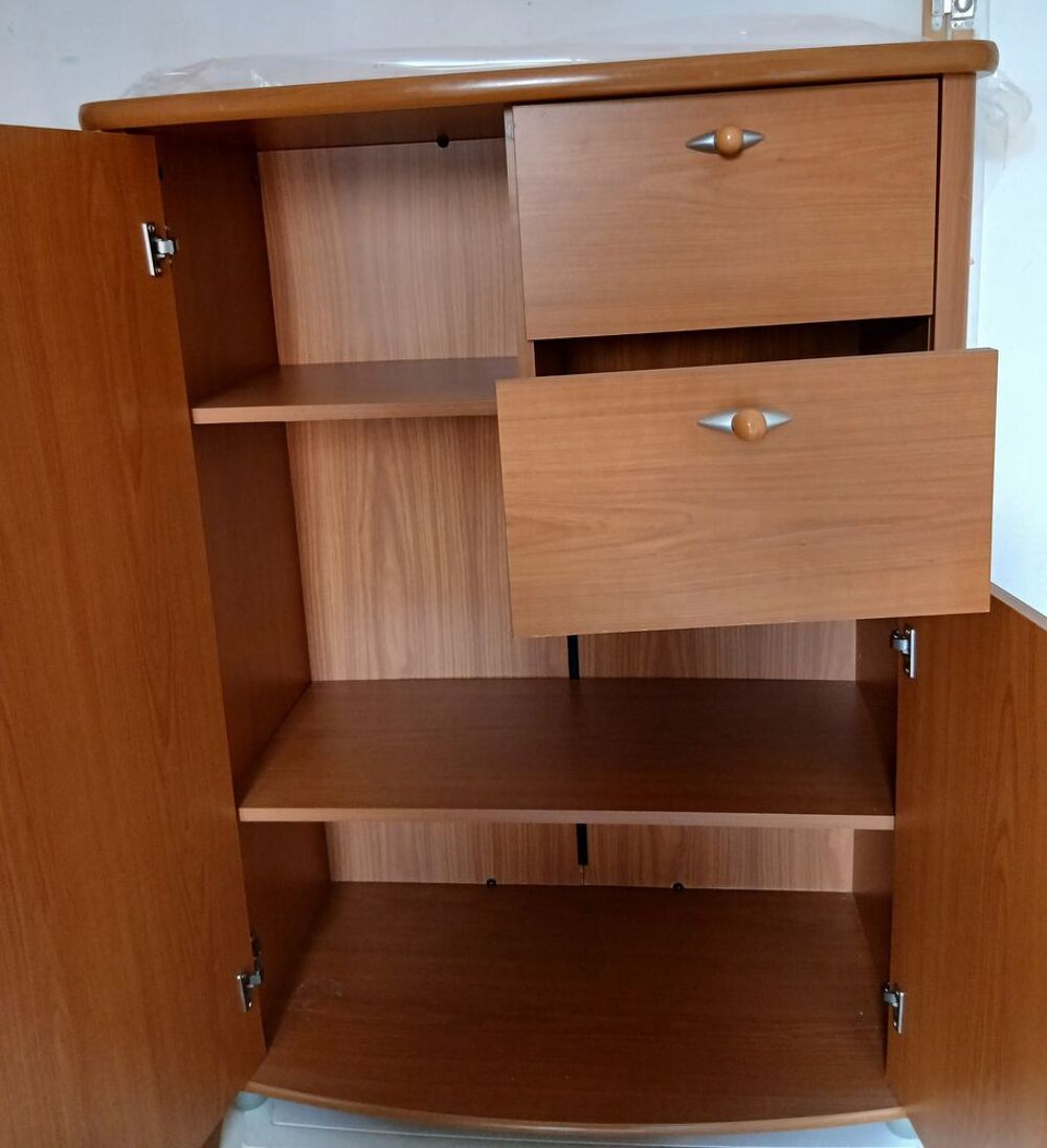 meuble 3 &eacute;tag&egrave;res 2 tiroirs Meubles