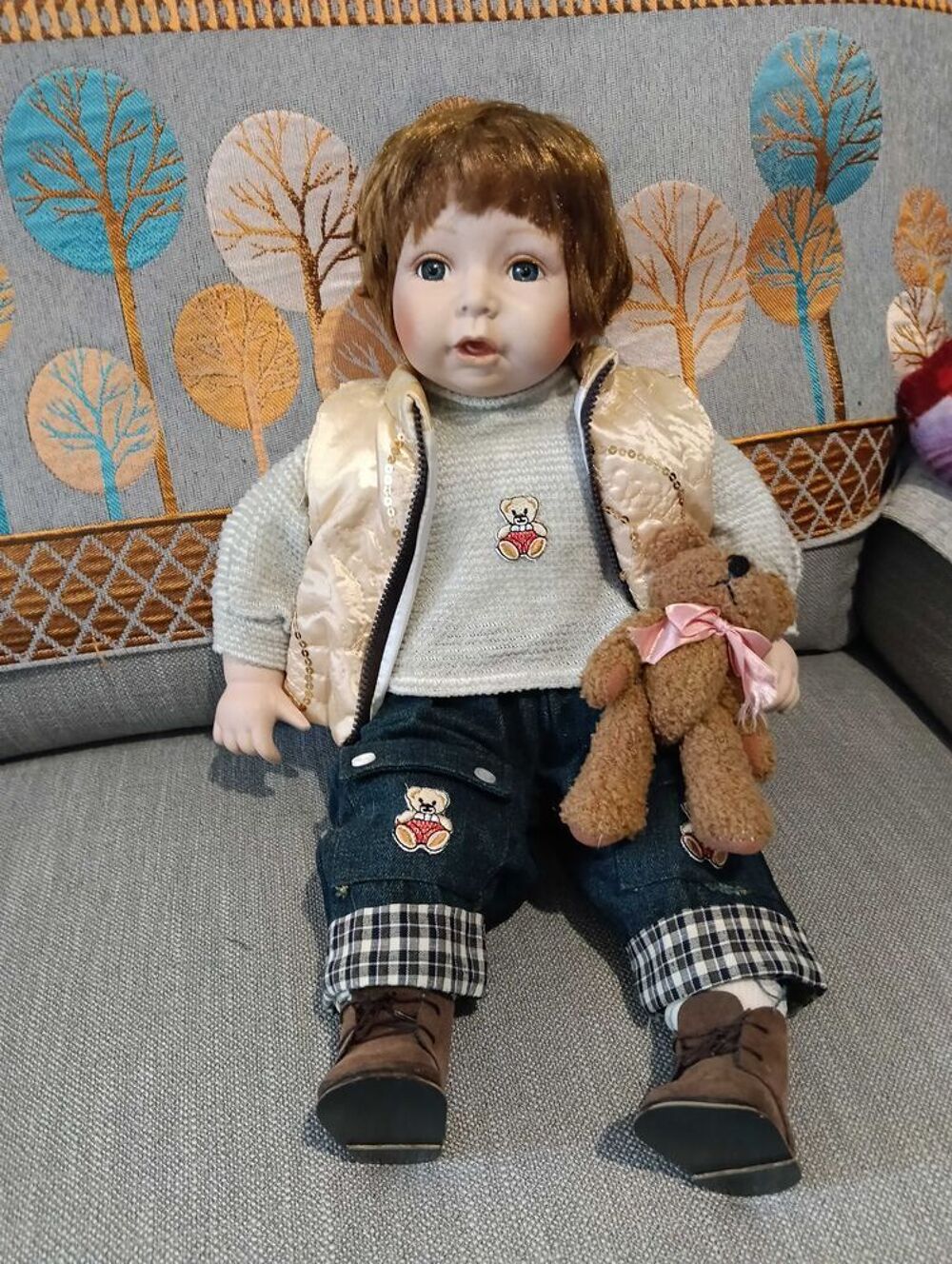 poup&eacute;e porcelaine num&eacute;rot&eacute;e au choix 