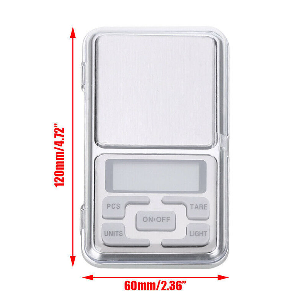 Mini balance de poche num&eacute;rique 200 g/0,01 g de pr&eacute;cision, t Bricolage