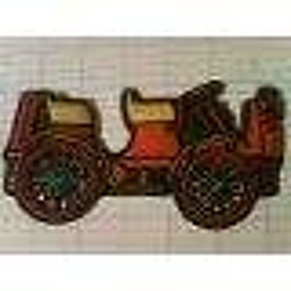 Objet publicitaire vintage RUBAFIX Tacot Fiat miniature 