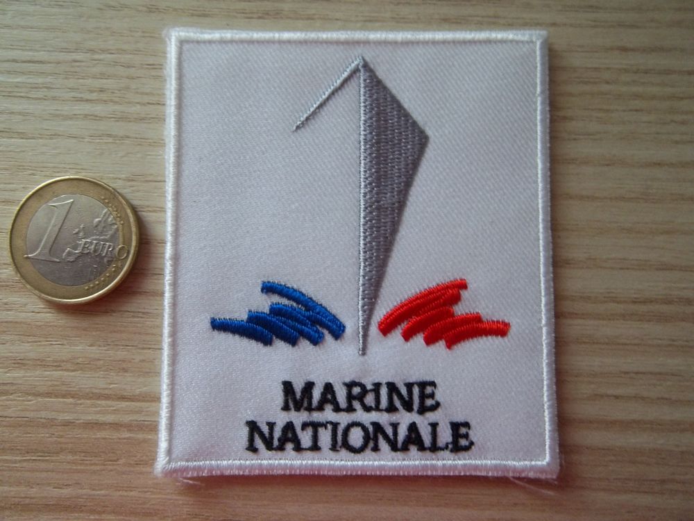 &eacute;cusson collection marine nationale insigne tissu 