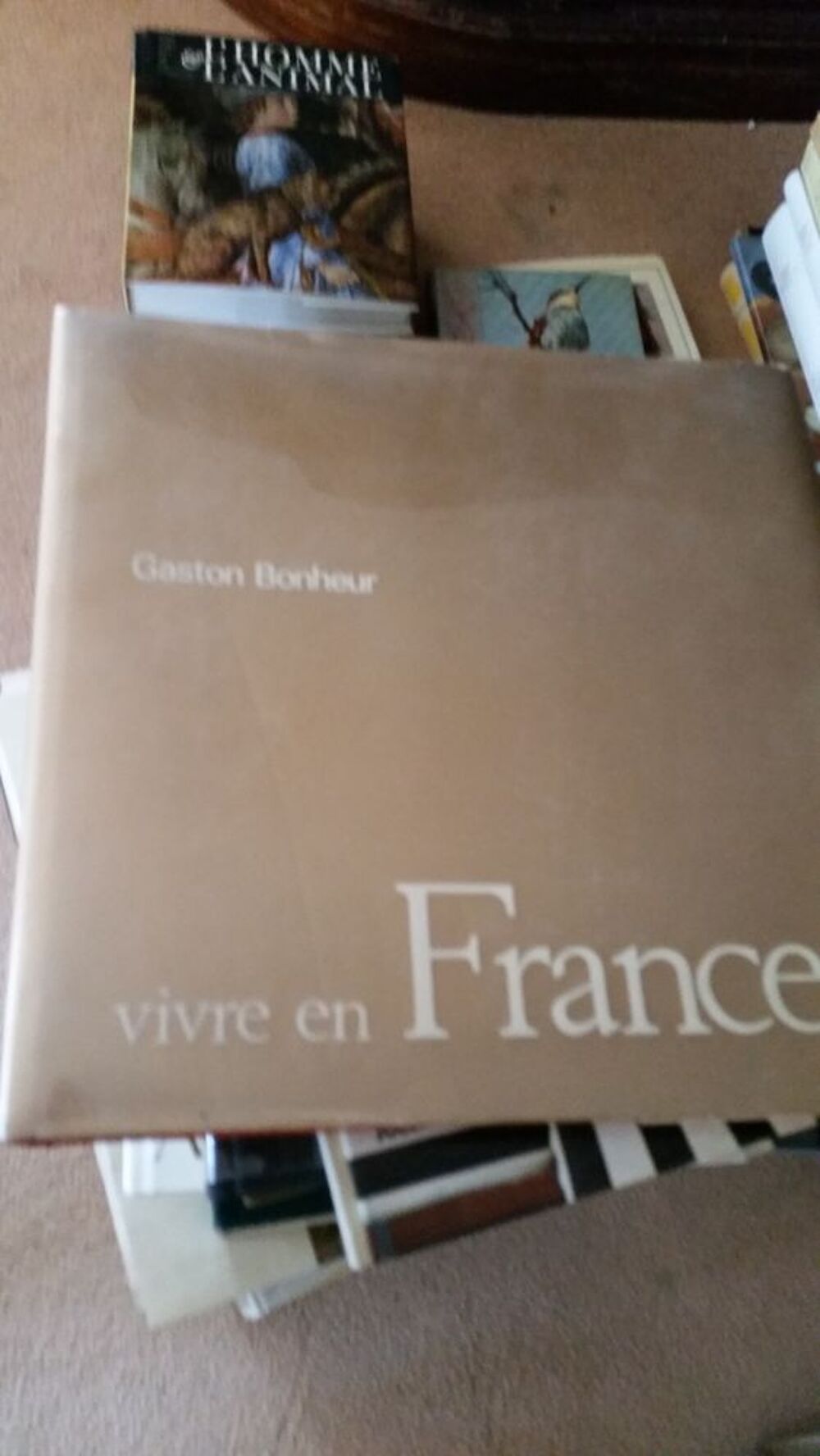Vivre en france gaston bonheur Livres et BD