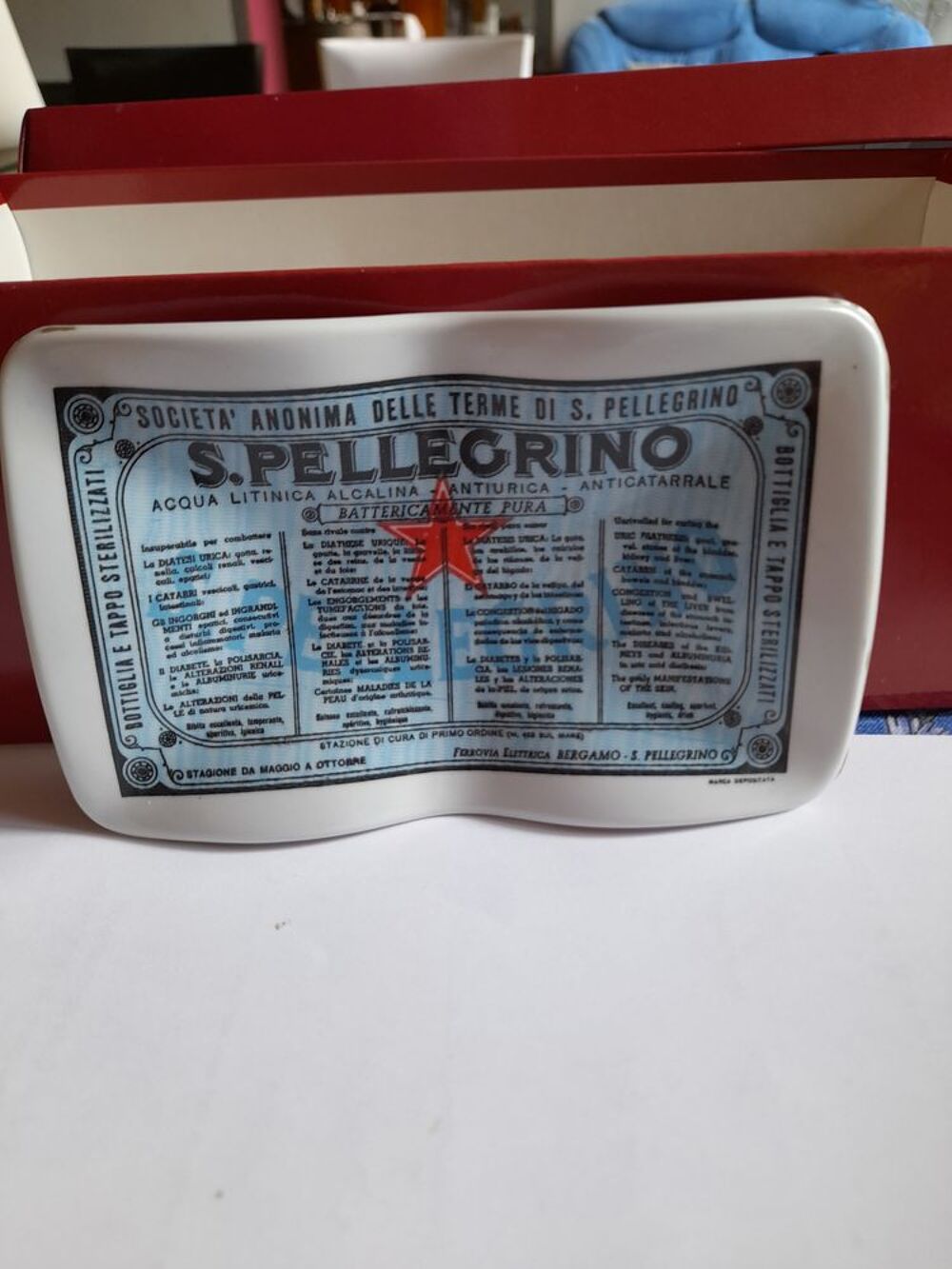 Cendrier st pellegrino 