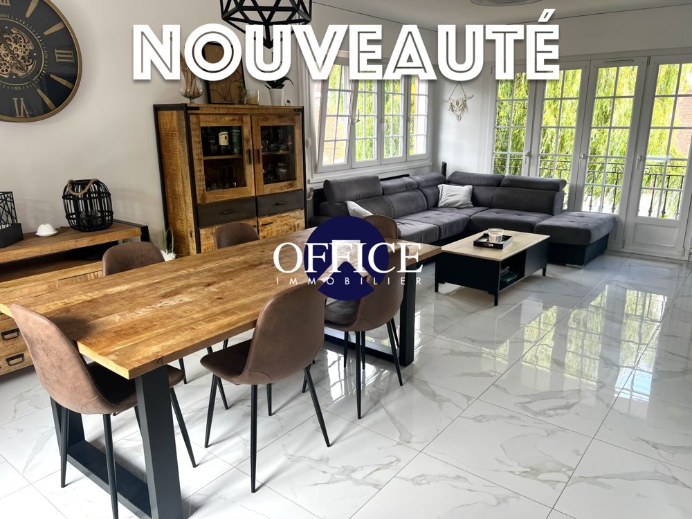 Vente Maison PROCHE LENS - SEMI PLAIN-PIED 4 CHAMBRES JARDIN SOUS-SOL COMPLET Lens