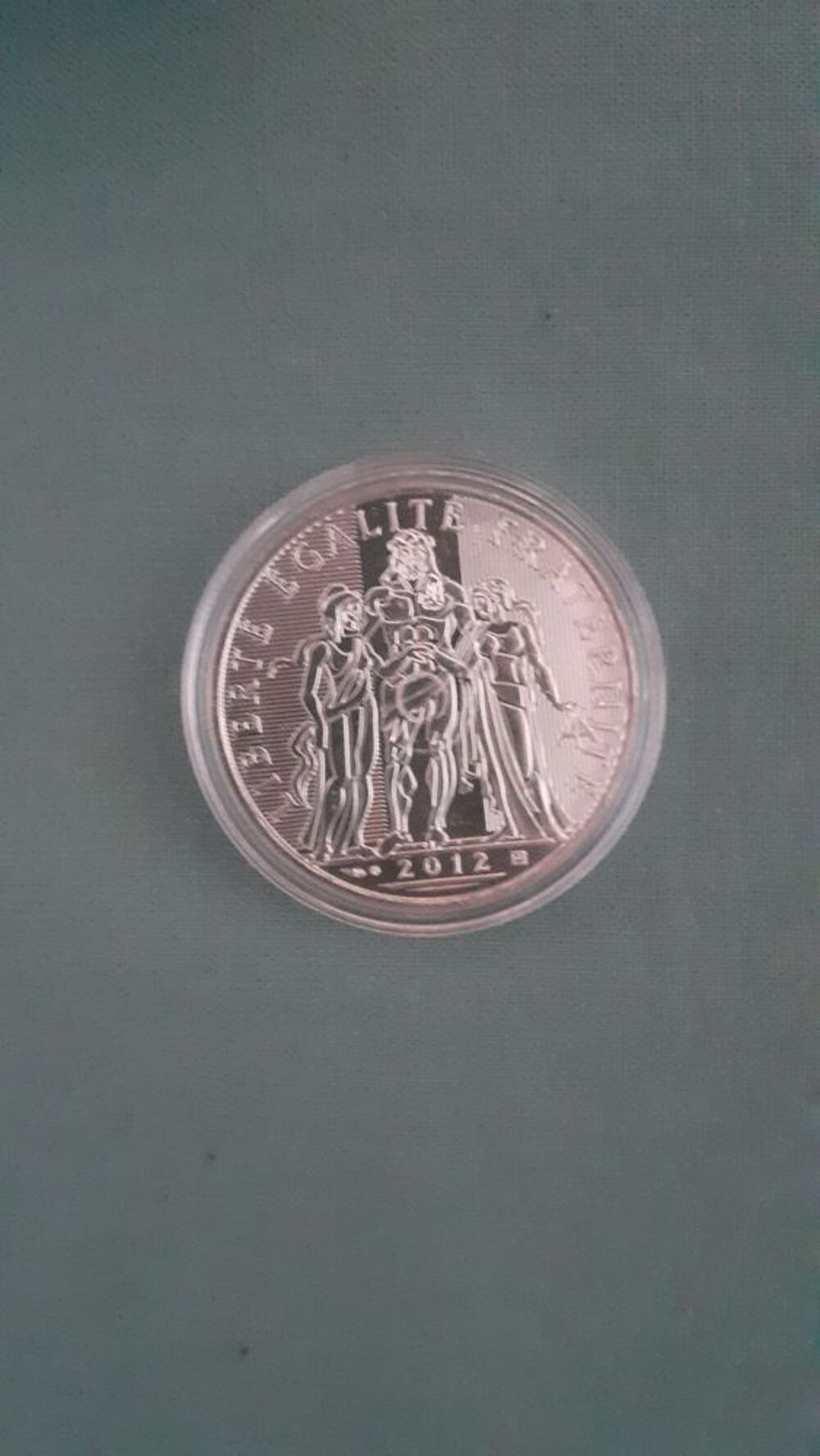 Pi&egrave;ce comm&eacute;morative 10 euros Hercule 2012 
