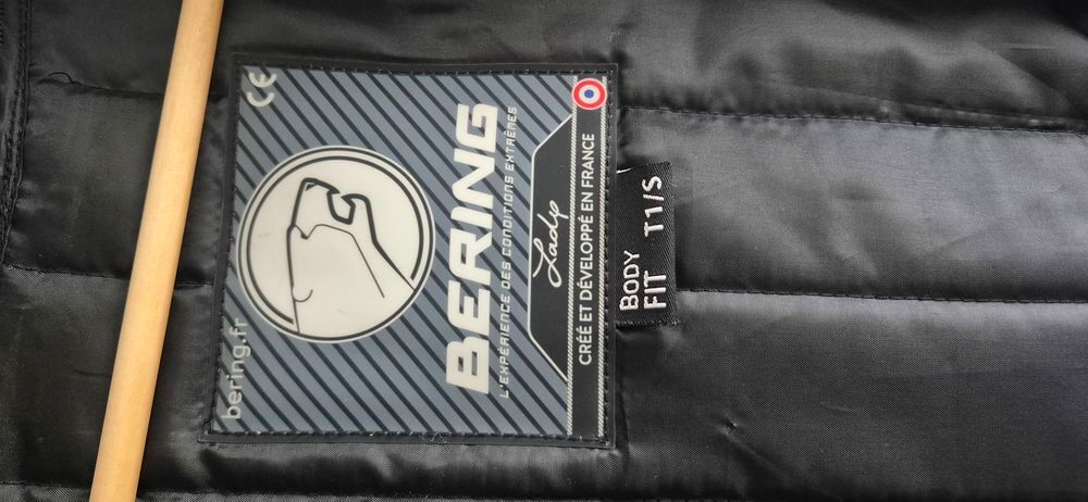 Blouson moto en cuir femme Bering Vêtements