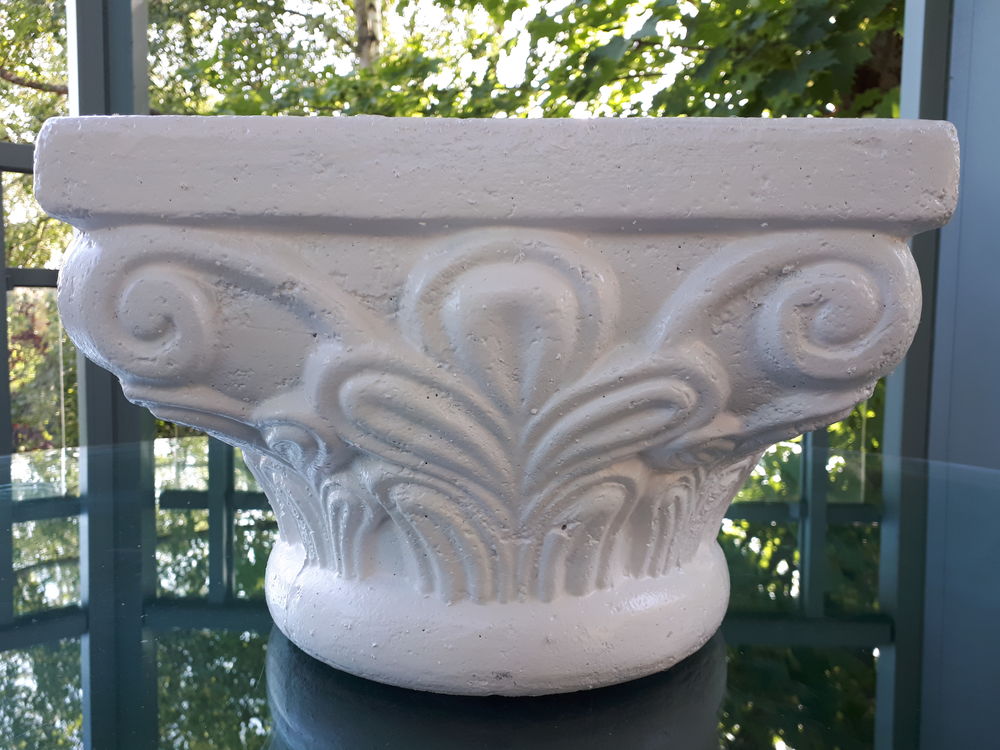 Pot ou prot&egrave;ge pot blanc Jardin