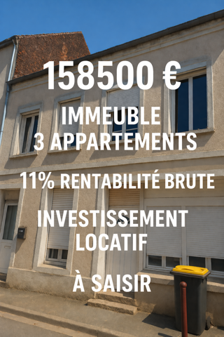  Immeuble à vendre 150 m² Caudry