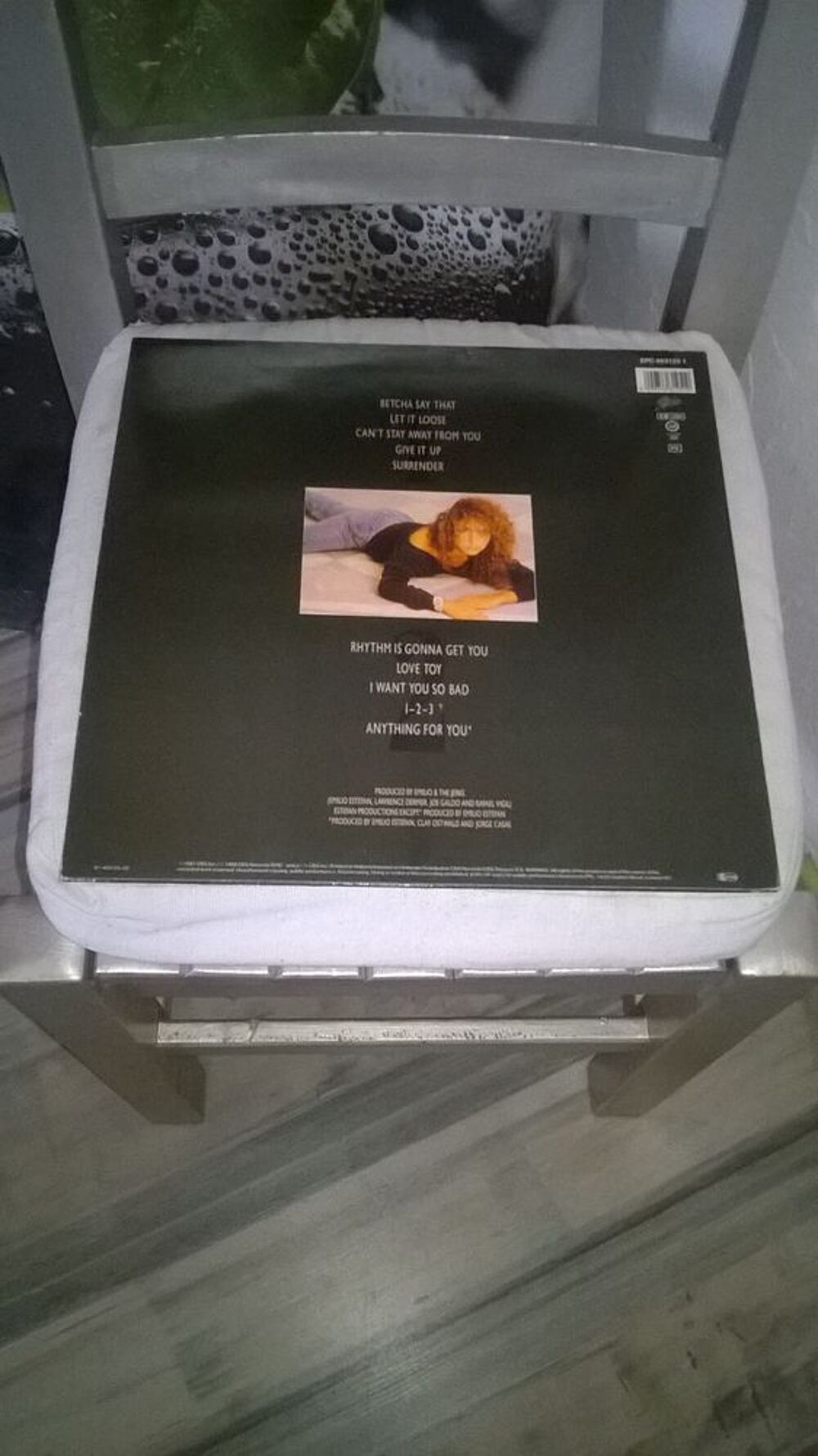 Vinyle Gloria Estefan 
Anything for you
1987
Excellent et CD et vinyles