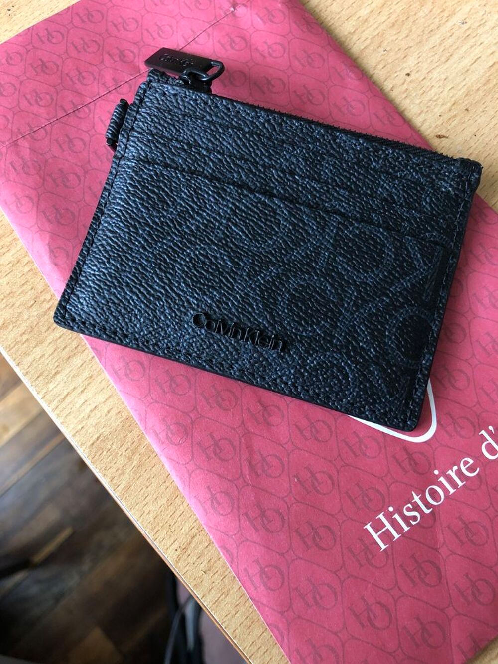 Porte monnaie Calvin Klein neuf et porte carte Maroquinerie