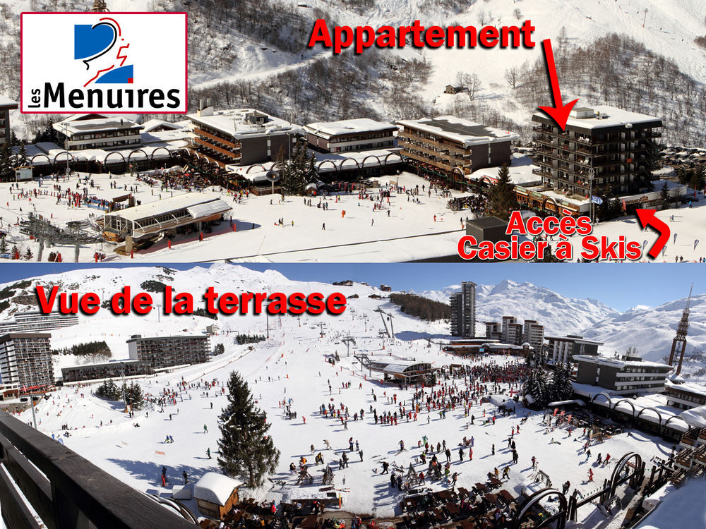   Les MENUIRES la Croisette 6 pers : ETE  partir de 55/nuit  Rhne-Alpes, Les Menuires (73440)